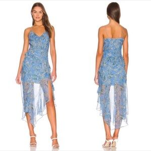 VERONICA BEARD Avenel Silk Midi Dress Sz 8